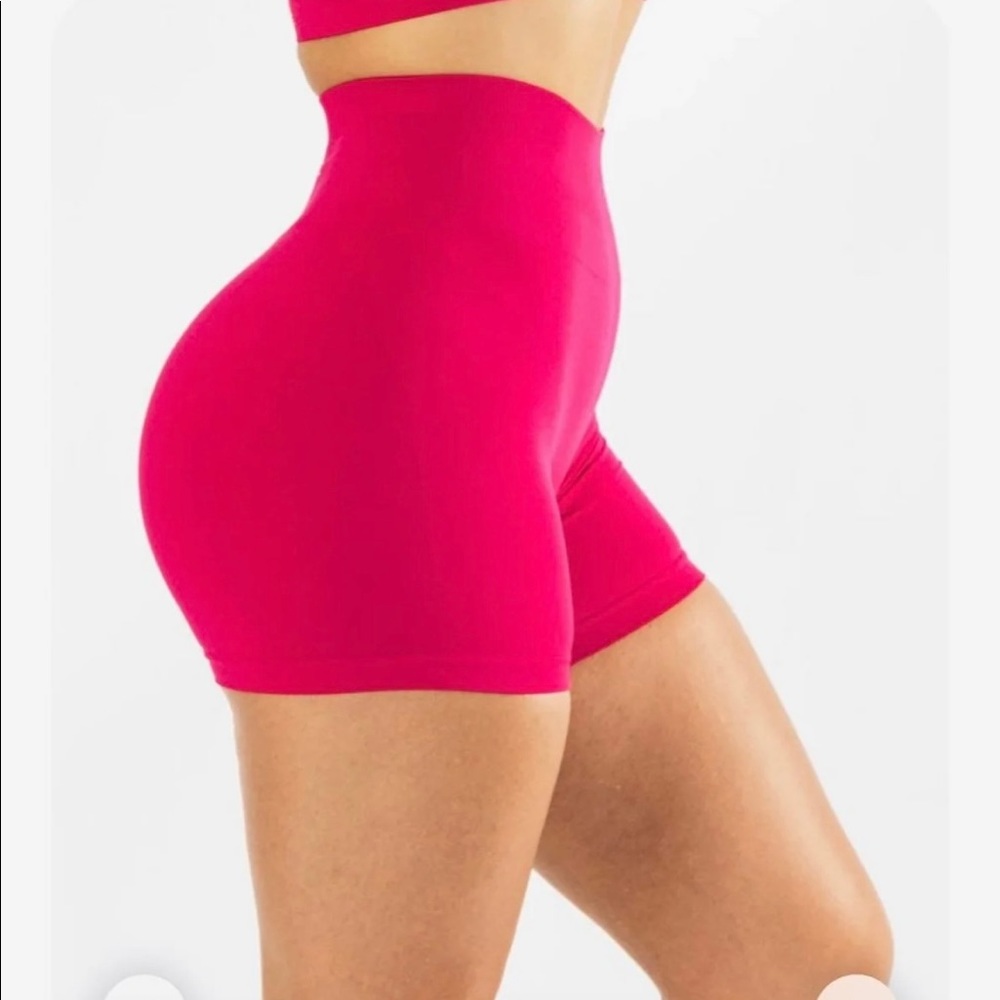 Alphalete pink shorts